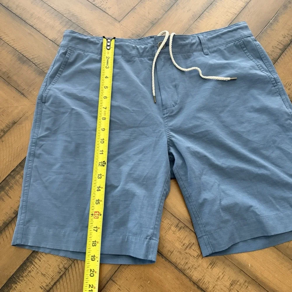 Set Of 2 Faherty Men's All Day Shorts Size 35 Blue / Green